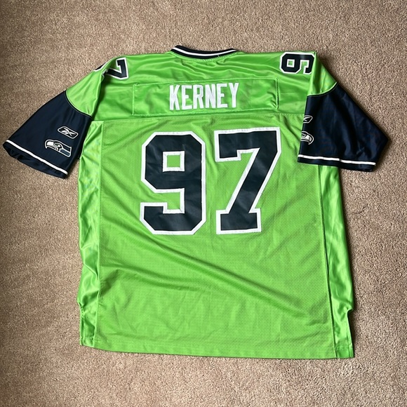 Reebok NFL Men’s Patrick Kerney Seattle Seahawks Jersey - Picture 2 of 4